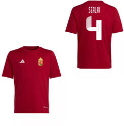  Magyarország mez felső szurkolói Adidas gyerek kerek nyak piros - SZALAI 4 164