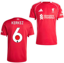  Liverpool mez felső felnőtt Adidas Home 2025/26 KERKEZ 6 (Premier League) XXL