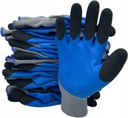 Keilor 12x Munkavédelmi Kesztyű Latex habszivacs bevonatú munkavédelmi kesztyű erős 10-es (BLUE FIX)