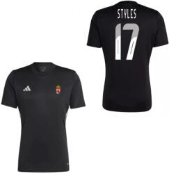  Magyarország mez felső szurkolói Adidas felnőtt fekete - STYLES 17 M