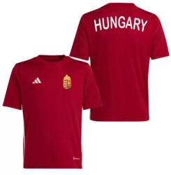  Magyarország mez felső HUNGARY Adidas gyerek kerek nyak Piros 116