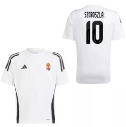  Magyarország mez felső szurkolói Adidas gyerek fehér T24 SZOBOSZLAI 10 140
