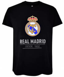  Real Madrid póló felnőtt fekete címeres M