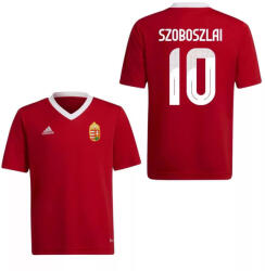  Magyarország mez felső szurkolói Női Adidas V felnőtt Piros SZOBOSZLAI 10 XXS