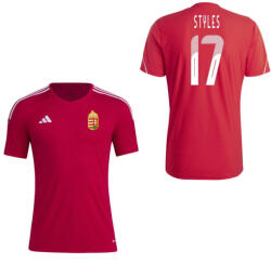  Magyarország mez felső szurkolói Adidas piros felnőtt - STYLES 17 L - football-fanshop - 19 980 Ft