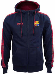  Barcelona pulóver felnőtt kapucnis-zippes BARCALOGO XXL