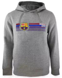  Barcelona pulóver felnőtt kapucnis szürke XL