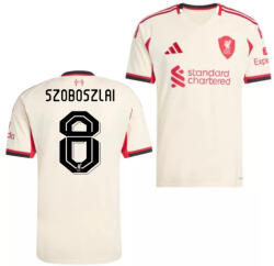  Liverpool mez felső felnőtt Adidas Away 2025/26 - Szoboszlai 8 XXL