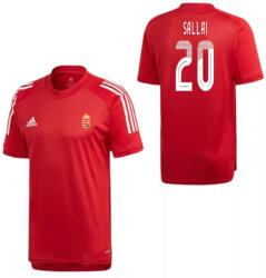 Magyarország mez felső szurkolói Adidas piros felnőtt CON - SALLAI 20 XS