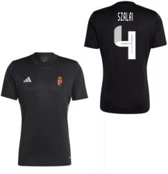  Magyarország mez felső szurkolói Adidas felnőtt fekete - SZALAI 4 L