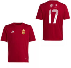  Magyarország mez felső szurkolói Adidas gyerek kerek nyak piros - STYLES 17 116