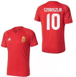  Magyarország mez felső szurkolói Adidas piros T17 felnőtt - SZOBOSZLAI S
