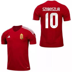  Magyarország mez felső szurkolói Adidas piros felnőtt - SZOBOSZLAI XS