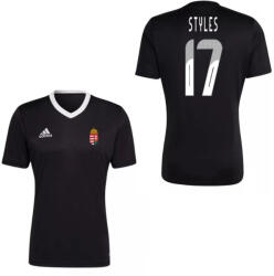  Magyarország mez felső szurkolói Adidas felnőtt fekete - STYLES 17 XXL