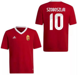  Magyarország mez felső szurkolói Női Adidas V felnőtt Piros SZOBOSZLAI 10 L