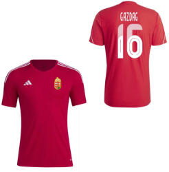  Magyarország mez felső szurkolói Adidas piros felnőtt - GAZDAG 16 XS