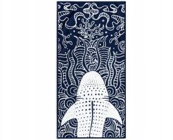 Restilo DecoKing, Luxus strandtörölköző Shark, 90 x 180 cm (120011680)
