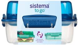Sistema To Go Flip And Nest Uzsonnás Doboz 1, 24 L, Kék