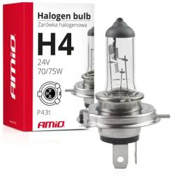 AMiO halogén izzó H4 24V 70/75W UV szűrő (E4)