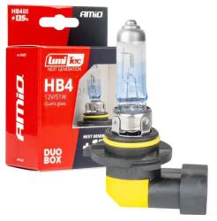AMiO Halogén izzók HB4 12V 51W LumiTec NEXT GENERATION +135% DUO