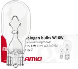 AMiO halogén izzók T15 W16W W2.1x9.5d 12V 10 db
