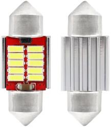 AMiO LED izzók CANBUS 4014 10SMD Festoon C5W C10W C3W 31mm Fehér 12V/24V