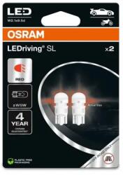 OSRAM Ledriving Sl Red 12v W5w 0, 5w 2825drp-2bl