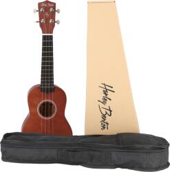 Harley Benton Fa szoprán ukulele Harley Benton UK-11DW Barna, tokkal (UK-11DW)