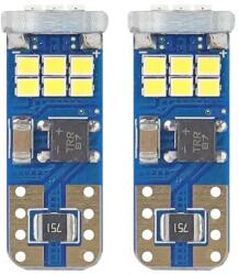 AMiO LED izzók CANBUS 18SMD UltraBright 2016 T10e (W5W) Fehér 12V/24V
