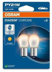 OSRAM 12v Py21w Diadem Chrome 7507dc-2bl 2 Db