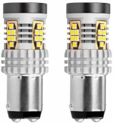 AMiO LED izzók CANBUS 3020 24SMD 1157 BAY15D P21/5W Fehér 12V/24V
