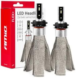 AMiO LED fényszóró izzók FLEX+ H7-6 canbus 6000K 12V 24V