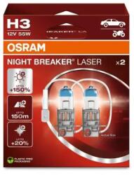 OSRAM Night Breaker Laser H3 Pk22s 12v 55w 64151nl-2hb