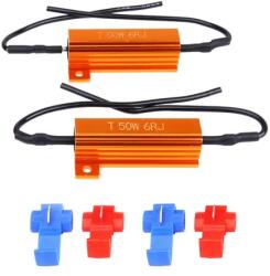 AMIO CANBUS ellenállás LED izzókhoz 6Ohm 50W