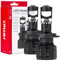 AMiO LED fényszóró izzók H4 PL Lens sorozat AMiO-03667
