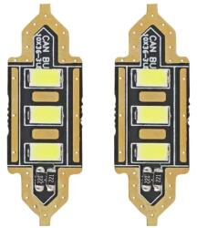 AMiO LED izzók STANDARD Fehér FESTON C5W 12V 36mm 5730 3LED
