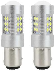 AMiO LED izzók CANBUS 3030 24SMD 1157 BAY15D P21/5W Fehér 12V/24V