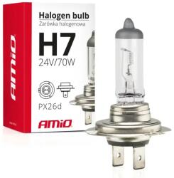 AMiO halogén izzó H7 24V 70W UV szűrő (E4)