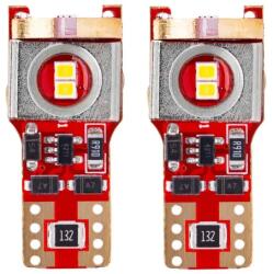 AMiO LED izzók CANBUS 2016 6SMD T10 W5W W10W Fehér Fehér 12V/24V