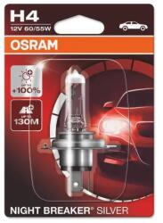 OSRAM H4 NIGHT BREAKER SILVER Blister-01 12V 60/55W P43t