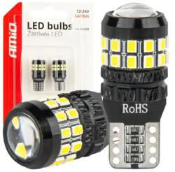 AMiO LED izzók CANBUS T10 W5W 27SMD 2016 White 12V/24V