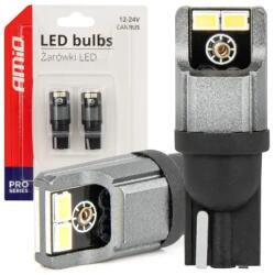 AMiO LED izzók CANBUS 3020 4SMD T10 W5W W10W 12V/24V