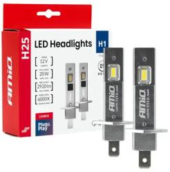 AMiO LED főfényszóró izzók H25 sorozat CANBUS H1 12V 20W
