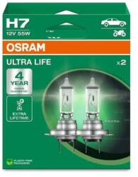 OSRAM Ultra Life H7 Px26d 12v 55w 64210ult-2hb