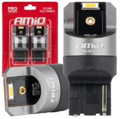 AMiO LED izzók FULL CANBUS PRO WY21W 2x1860 SMD Amber 12V 24V