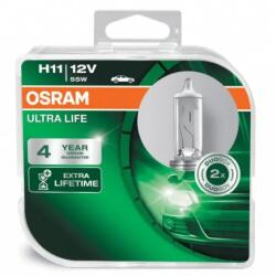 OSRAM Ultra Life H11 PGJ19-2 12V 55W 64211ULT