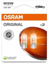 OSRAM 12v W5w W2, 1x9, 5d Blister 2825-2bl 2 Db