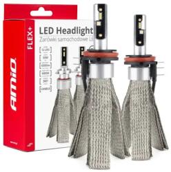 AMiO LED izzók autóba FLEX+ H15 6000K sorozat 12V 24V Canbus