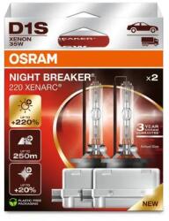 OSRAM Night Breaker D1S 220% Xenarc XN2 Xenon 35W 66140XN2-2HB