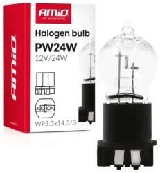 AMiO Halogén izzó PW24W WP3.3x14.5-3 24W 12V